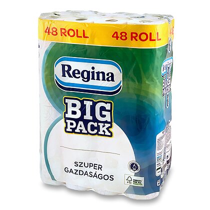 Papír toaletní Regina BigPack 2 vrstvý 140 útržků 48ks